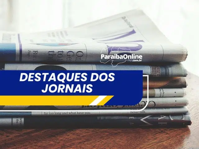 imagem ilustrativa destaques dos jornais