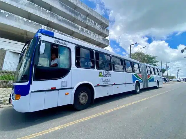 ônibus articulado campina grande