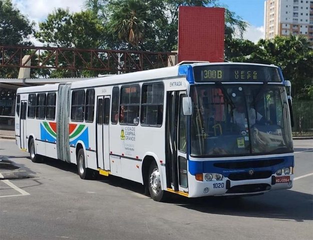 ônibus articulado - ufcg uepb