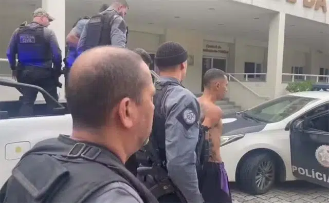 prisão no rio suspeito ataque a ônibus joão pessoa