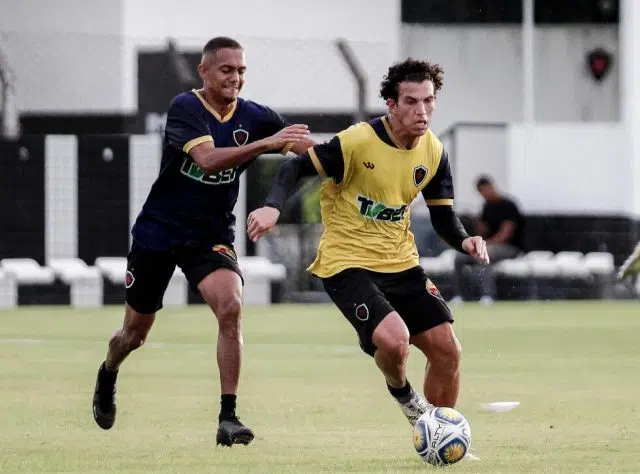 botafogo-pb treino 2024