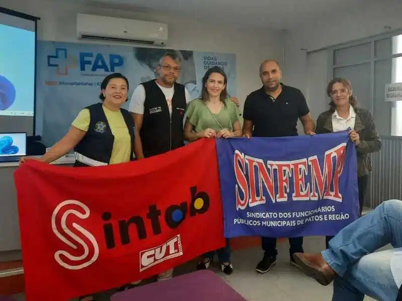 direção do sintab caravana enfermagem
