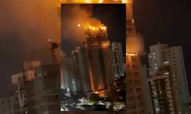 incendio predio em recife