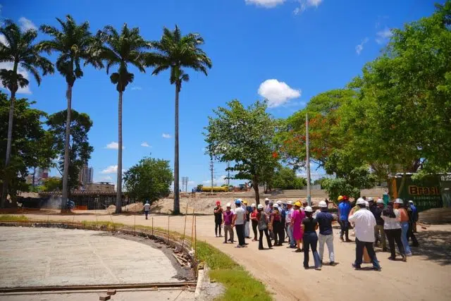 visita do conselho do turismo ao parque evaldo cruz 2024