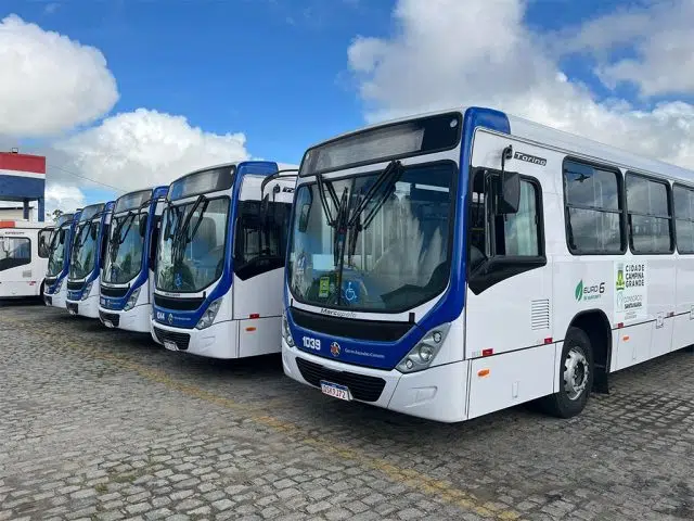 novos ônibus campina grande