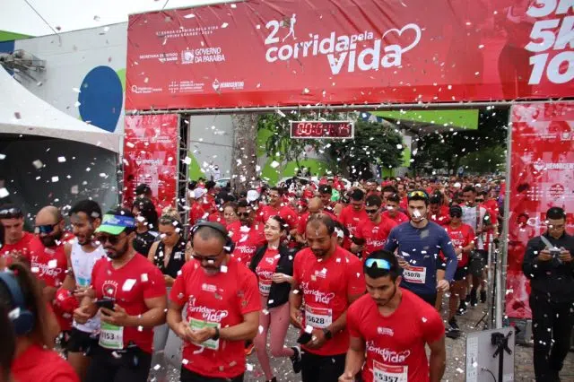 Corrida pela Vida em Campina