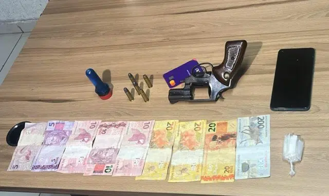 drogas e armas apreensão