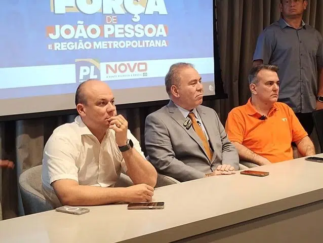 oficialização da aliança entre pl e novo em joão pessoa