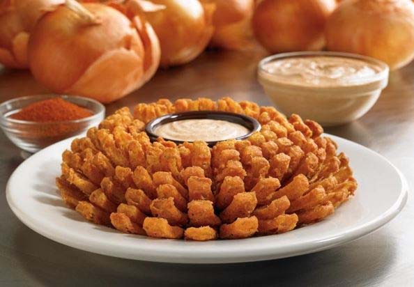 outback steakhouse - cebola bloomin onion