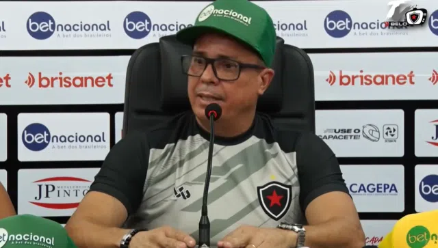 piza treinador do botafogo-pb