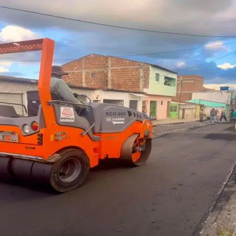 asfalto ruas de campina grande