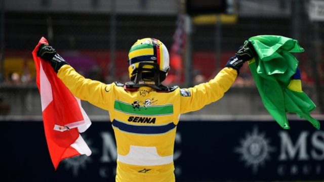 formula 1 homagem senna