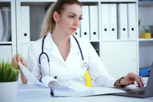 médica consultório