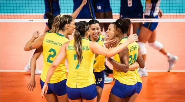 seleção feminina de volei