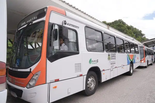 entrega de novos ônibus campina grande