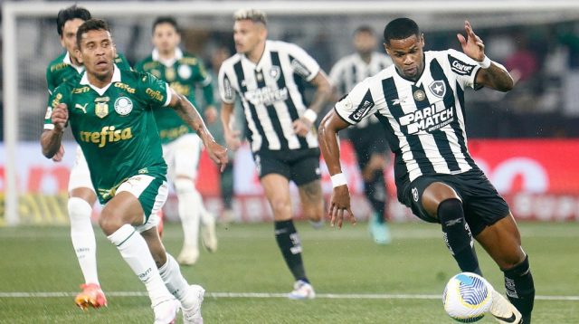 botafogo x palmeiras serie A