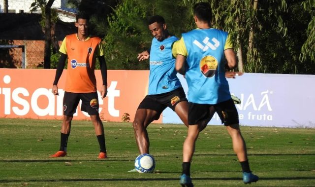 treino do botafogo-PB