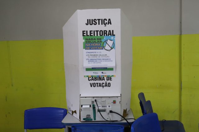 cabine de votação