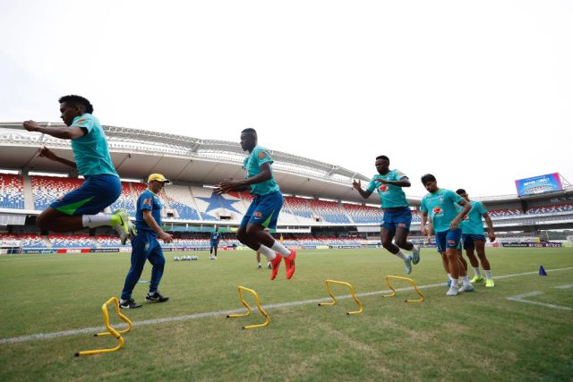 seleção treino