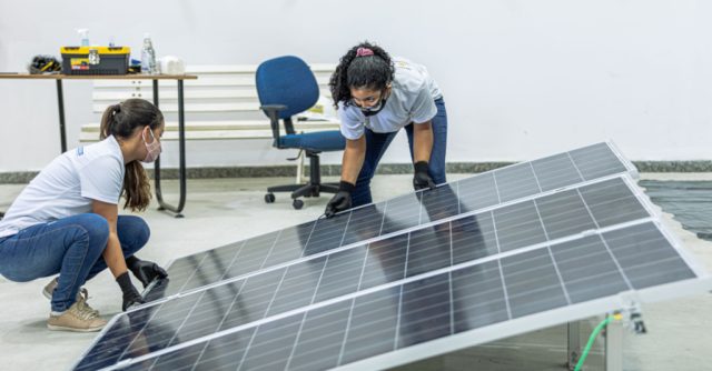 mulheres energia solar