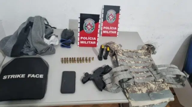 apreensão de arma