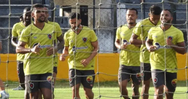 botafogo-pb treino