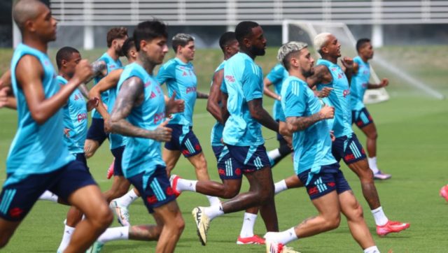 flamengo treino em 2025