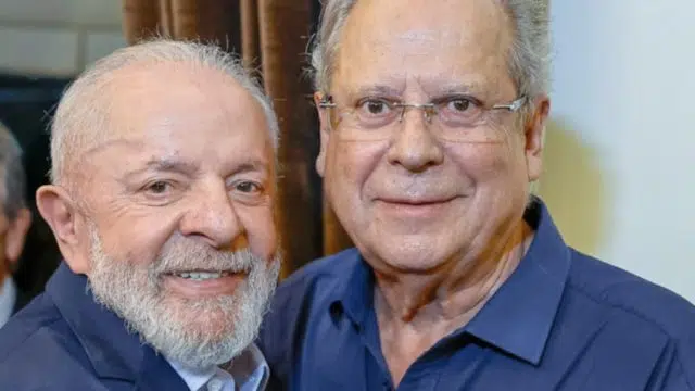 Jose Dirceu e Lula