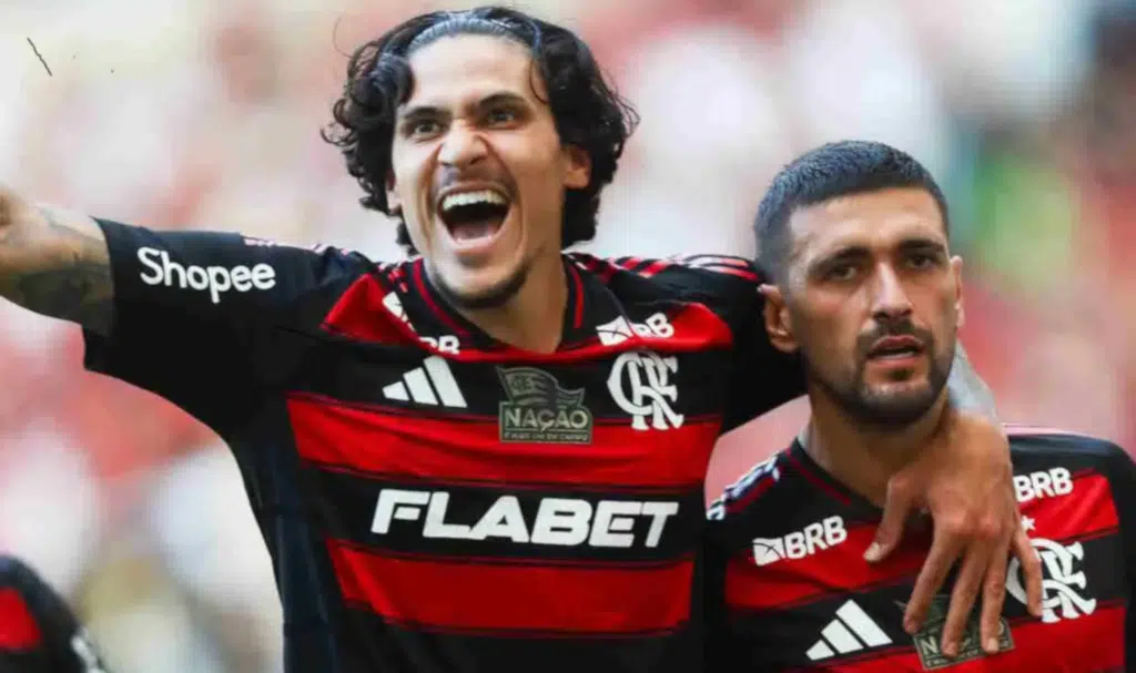 FLAMENGO PEDRO E ARRASCAETA