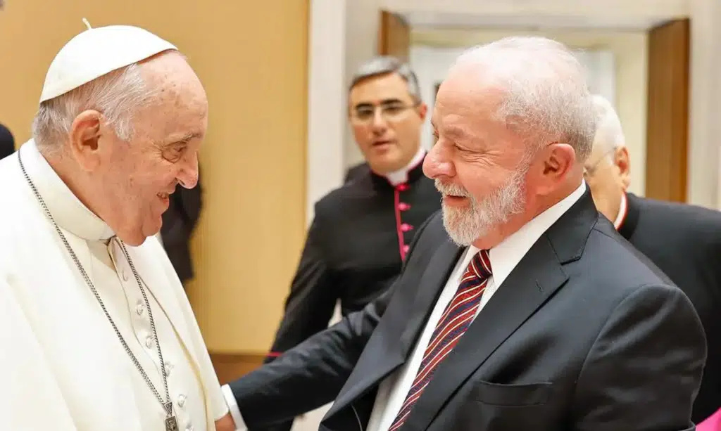 lula e o papa