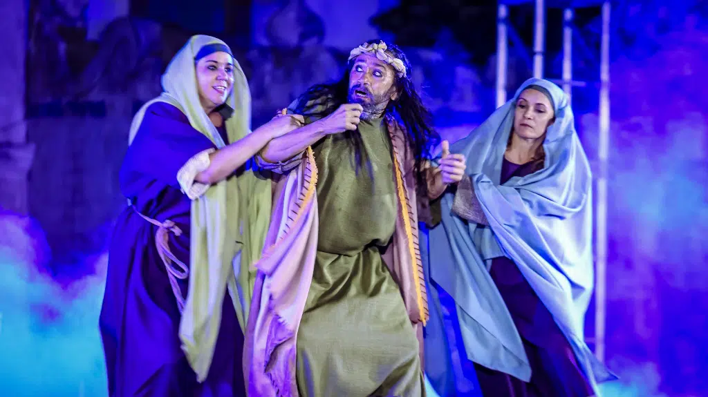 paixão dre cristo em jp