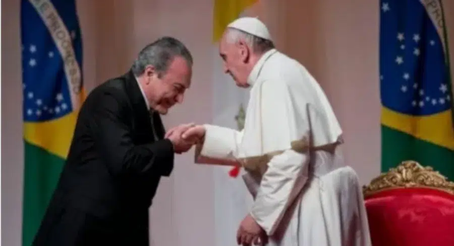 temer e papa