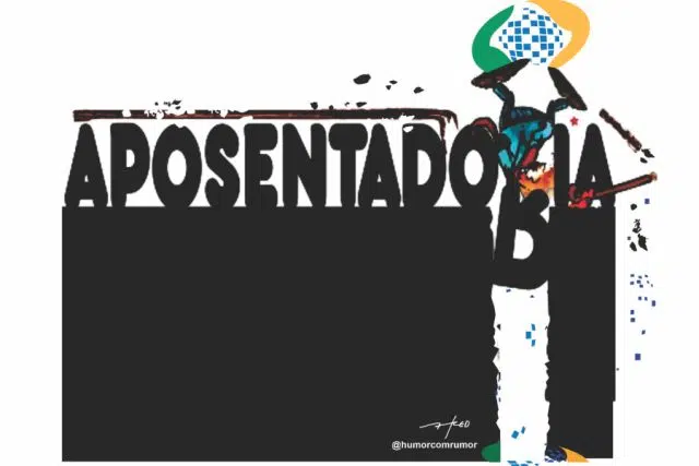 aposentado charge