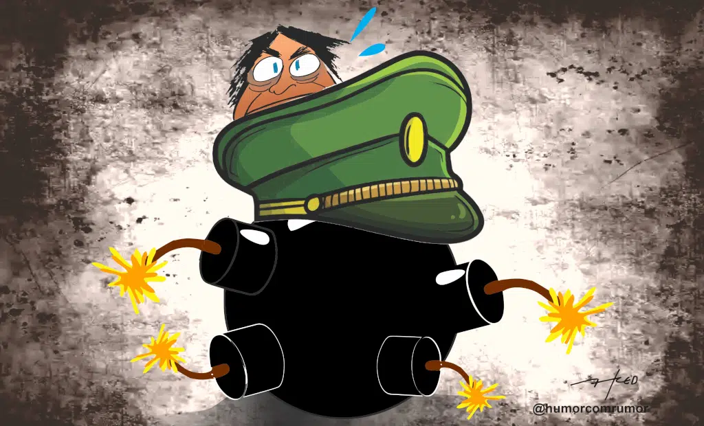 charge depoimento bomba