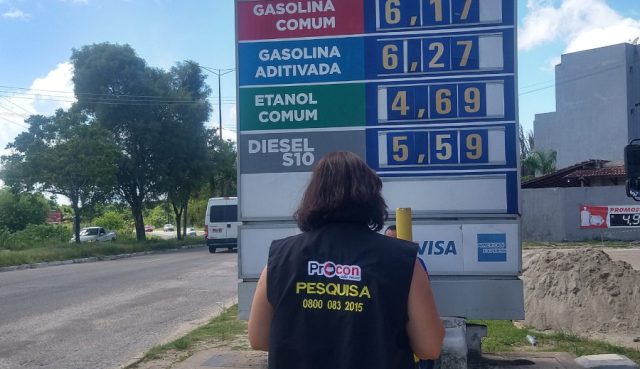 gasolina preços