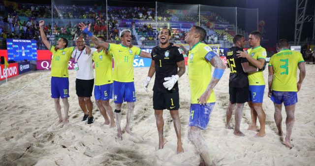seleção de futebol de areia