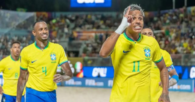 seleção futebol de areia