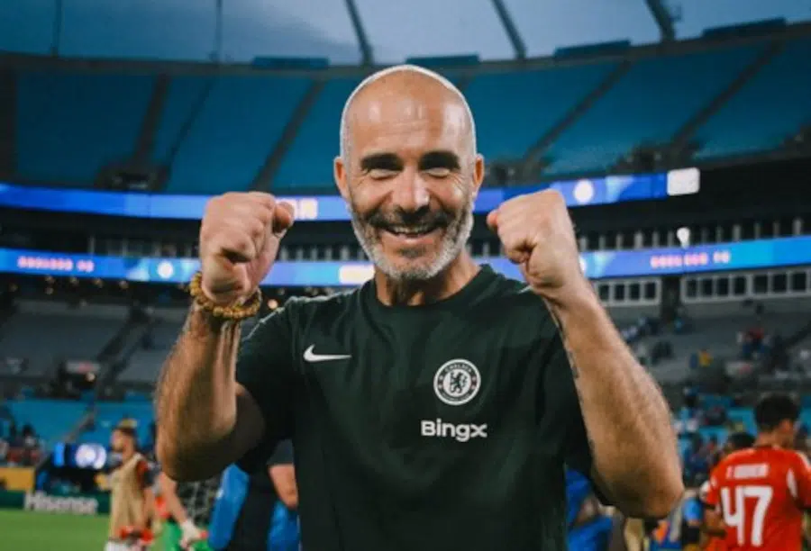 Enzo Maresca técnico do Chelsea