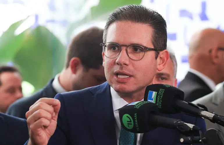 Presidente da Câmara dos deputados, Hugo Motta,