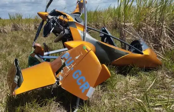 aeronave pouso forçado