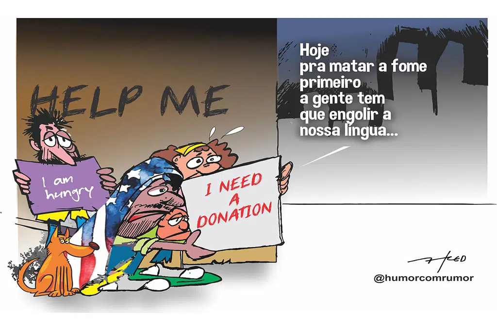 charge de fred ozanan fome