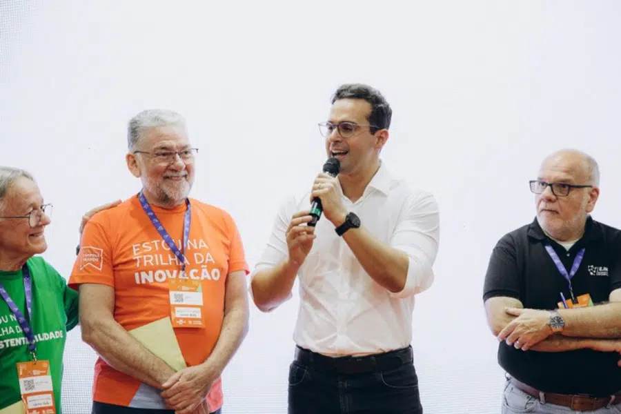 lucas celebra primeiro evento no centro de convencoes de cg
