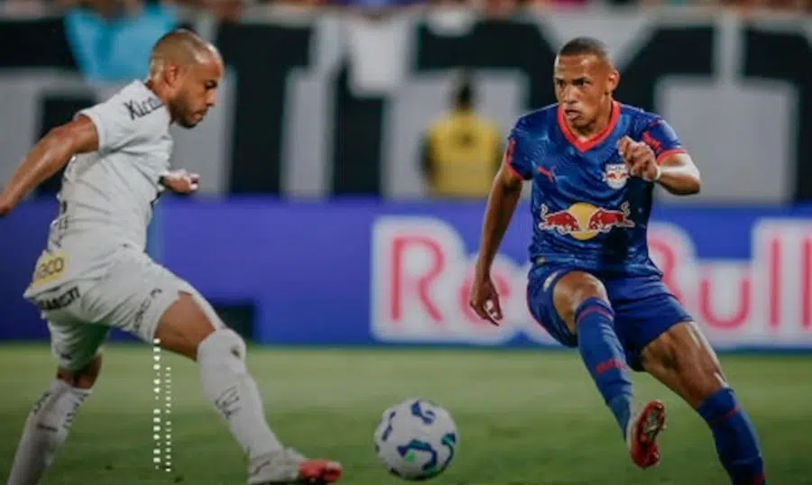bragantino x santos