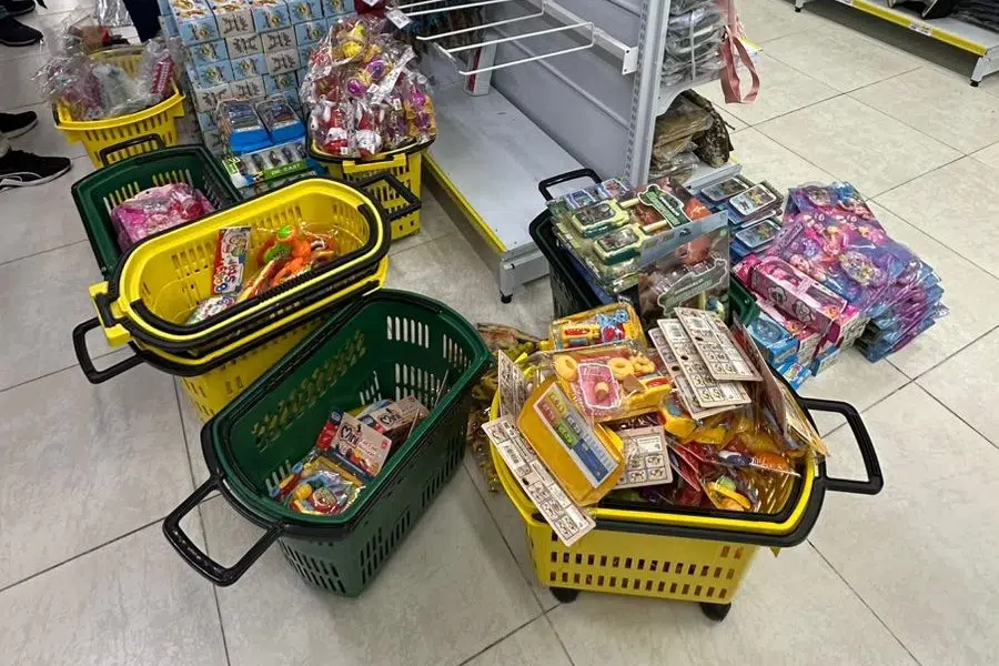 brinquedos apreendidos em joao pessoa