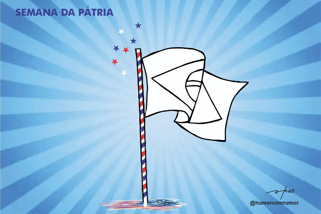 charge de fred ozanan semana da patria