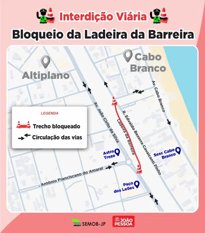 interdição semob jp