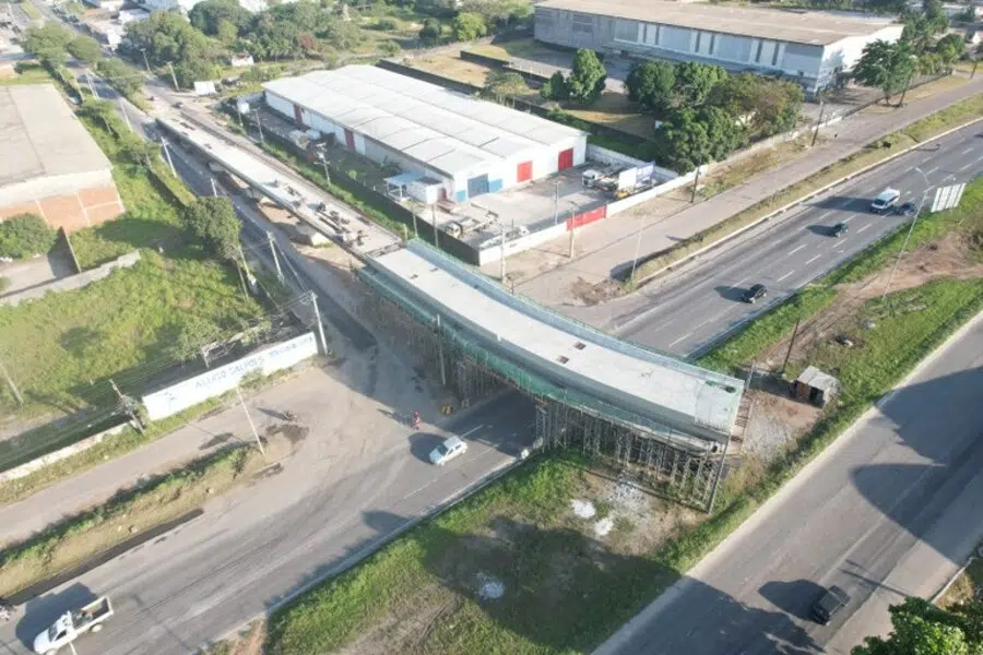viaduto na br 101 em joao pessoa
