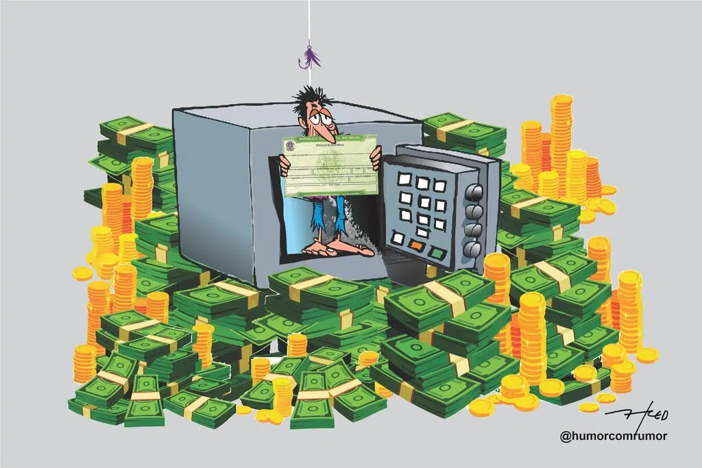 charge de fred ozanan saco sem fundo