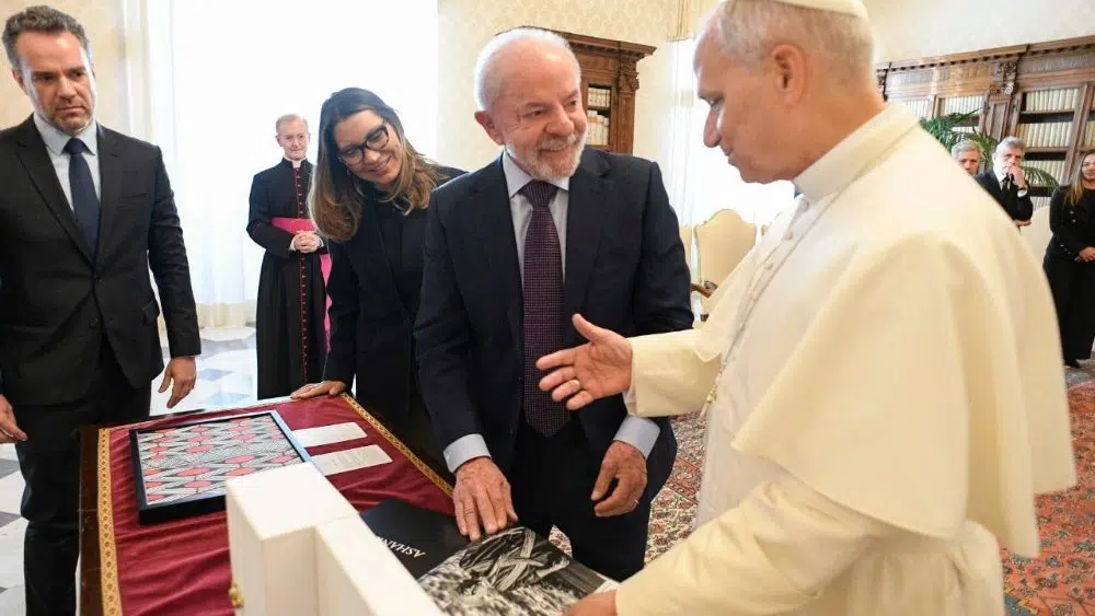 lula papa presentes foto ascom vatican