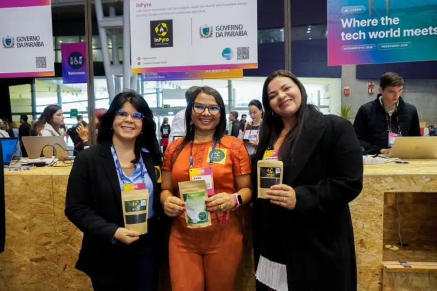 estande do governo da paraiba no web summit lisboa 2025